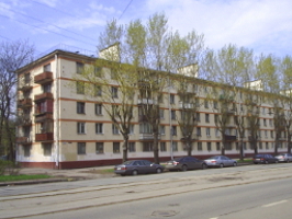 Хрущевка 1-527 серия. Цены на пластиковые окна и двери в типовых домах в Санкт-Петербурге.