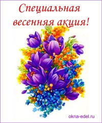 Специальная скидка на окна VEKA к Международному Женскому Дню 8 Марта от компании "Окна Эдельвейс" в СПб