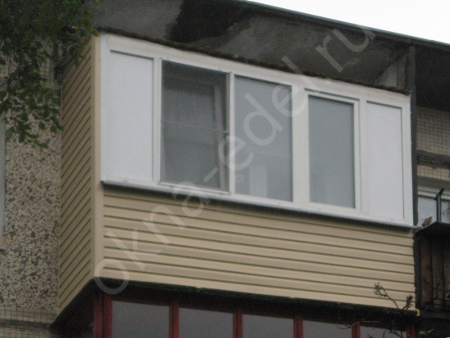 Фото 03. "Окна Эдельвейс" изготавливает крыша на балкон - цена