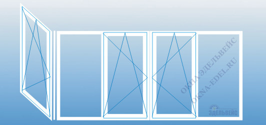 Цена. Стоимость теплого остекления, отделки и утепления Г-образных балконов в Санкт-Петербурге - Ivaper-Gealan, Veka, Rehau.